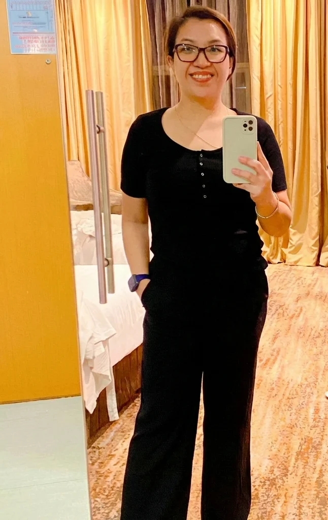 Vanessa after weight loss transformation front view