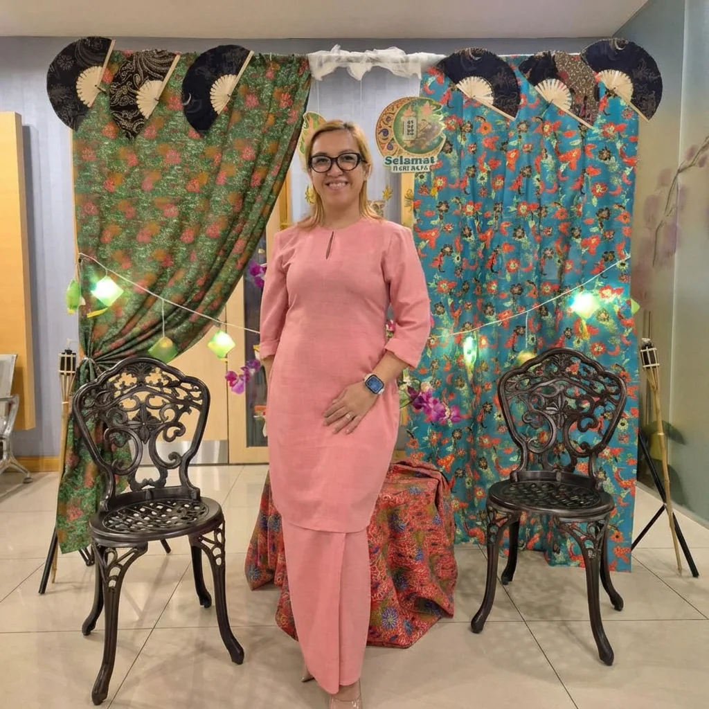 Vanessa after transformation back view showing toned back